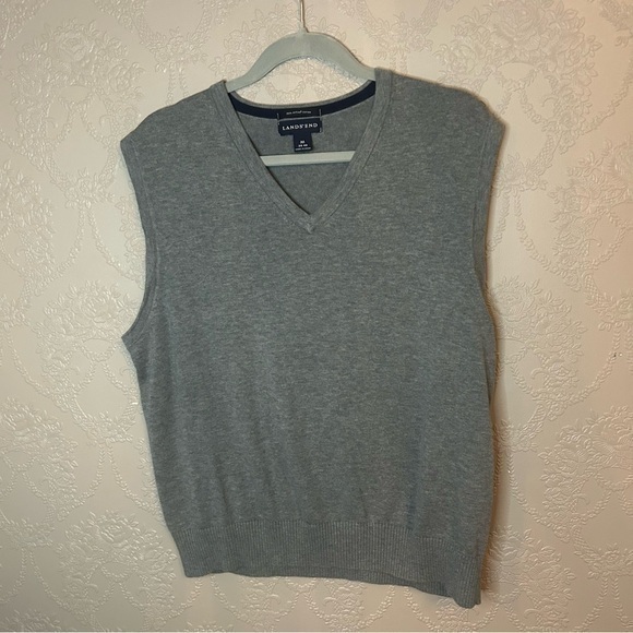 Lands' End Other - Lands End Sweater Vest M Medium 38-40 cotton great condition